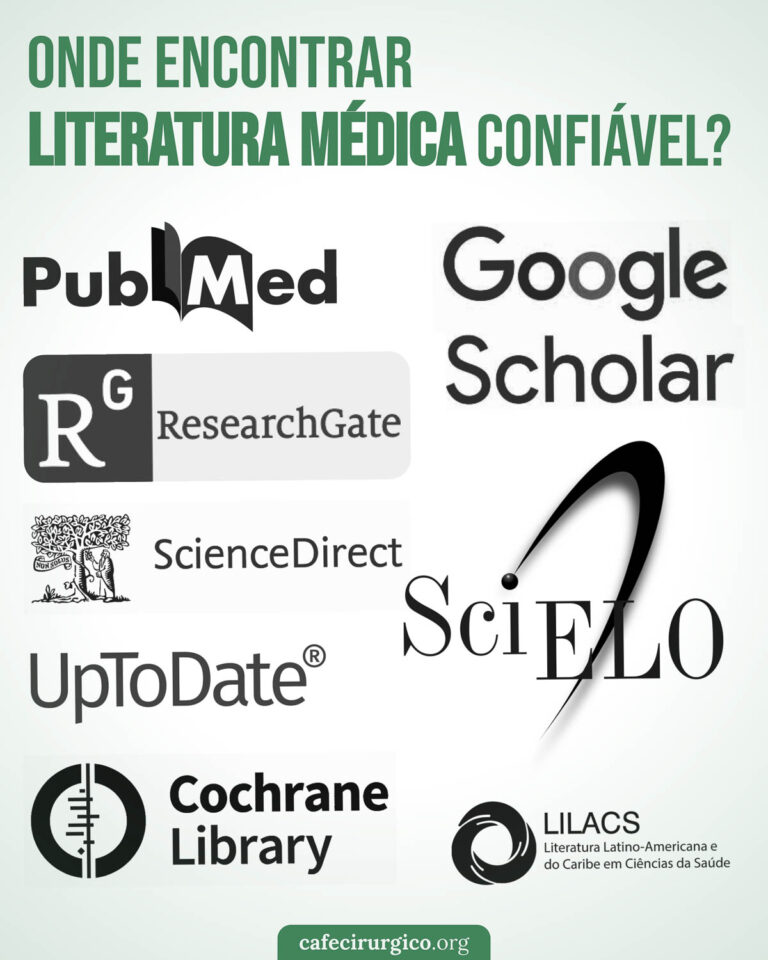 Onde encontrar literatura médica confiável