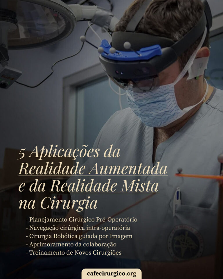 5 Aplicações da Realidade Aumentada e da Realidade Mista na Cirurgia